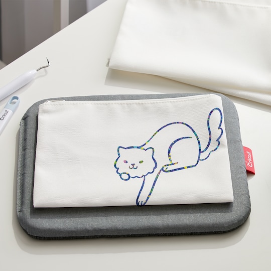 6 Packs: 3 ct. (18 total) Cricut® Linen Cosmetic Bag Blanks